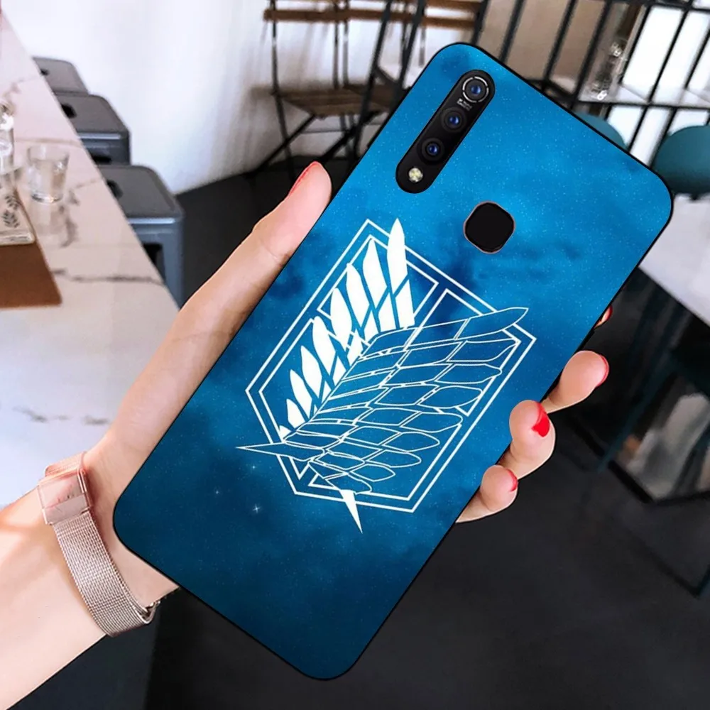 Funda de teléfono Anime a-attack ON t-titans para Huawei Y9 6 7 5 Prime Enjoy 7s 7 8 plus 7a 9e 9plus 8E Lite Psmart Shell