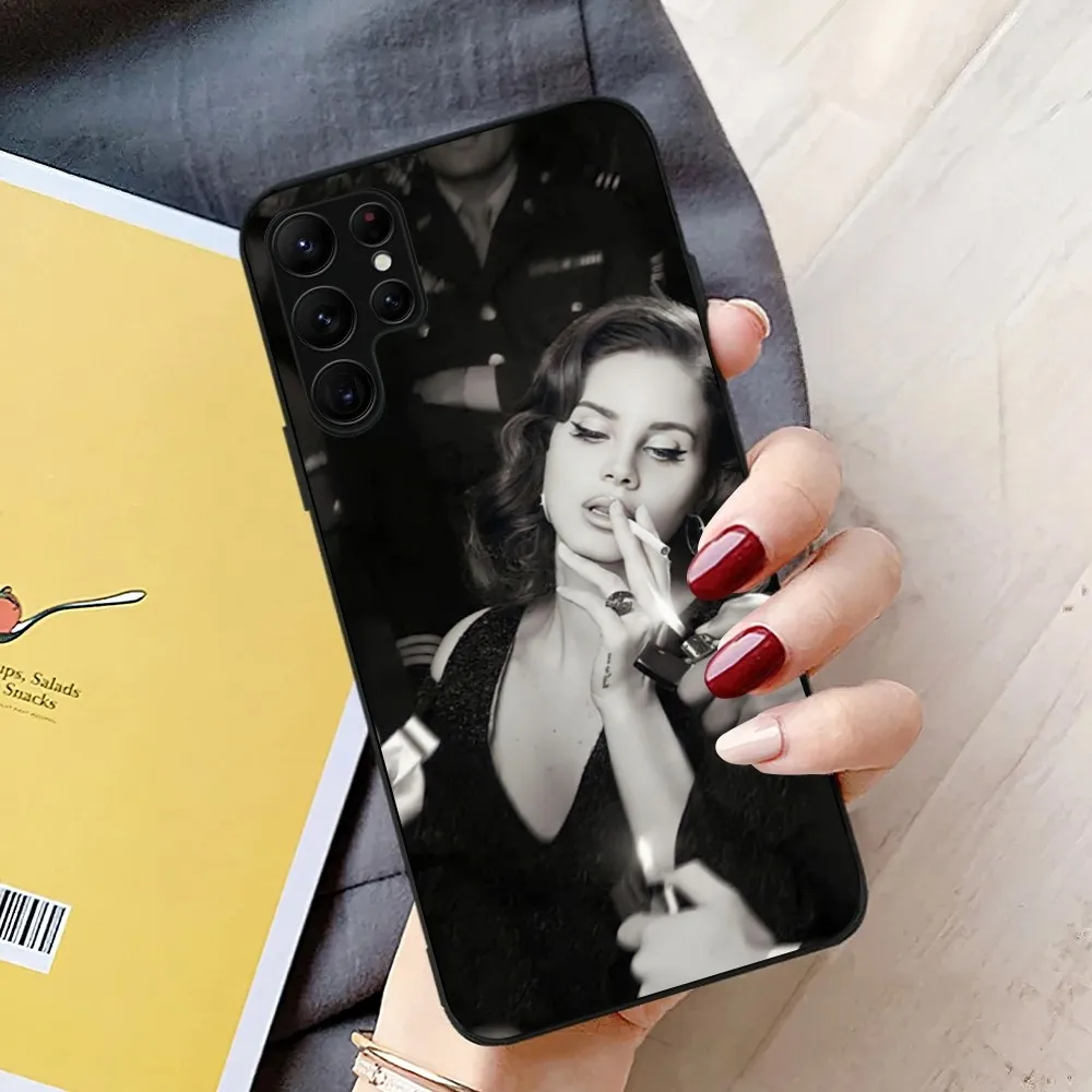 Singer Lana Del Rey Born to Die Let the Light In Phone Case For Samsung Galaxy A52 A72 A53 A70 A91 A80 A71 A73 S Shell