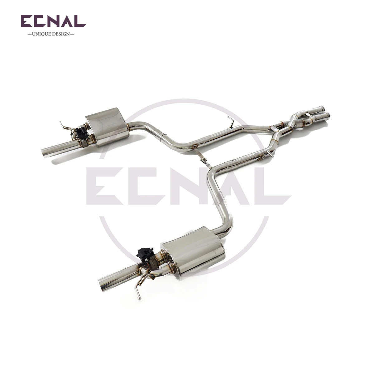 

Выхлопная система Ecnal Catback с клапаном и глушителем для Mercedes-Benz CLS300 CLS320 CLS350 CLS400 3.5L 2012-2017
