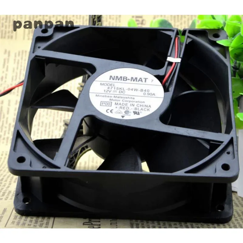 New CPU Cooling Fan for NMB 4715KL-04W-B40 DC12V 0.9A UPS Uninterruptible Power Fan 12038 120*120*38mm