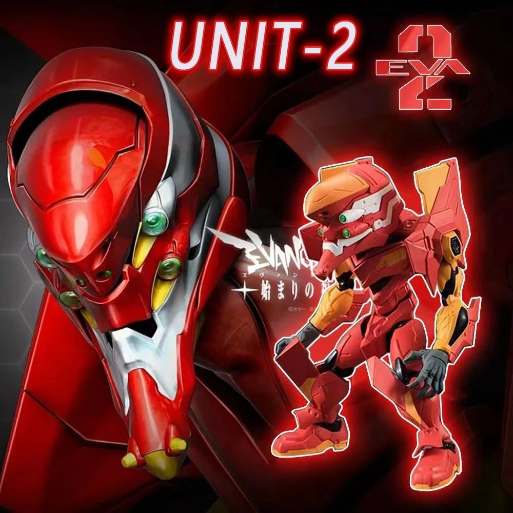 

A Series of Figurines Such As Evangelion EVA Unit-01 and Unit-01 That Can Be Transformed Into Movable Model Toys and Boy Gifts