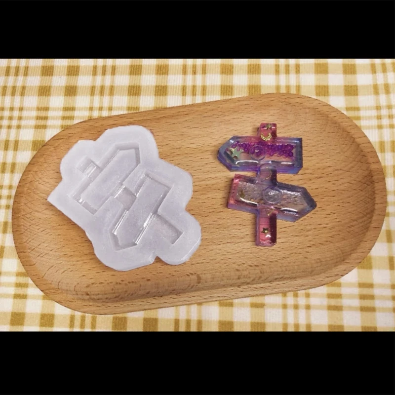 Resin Shaker Molds Silicone Resin Casting Molds Epoxy Quicksand Molds for DIY Pendant Charms Jewelry Making Accessories