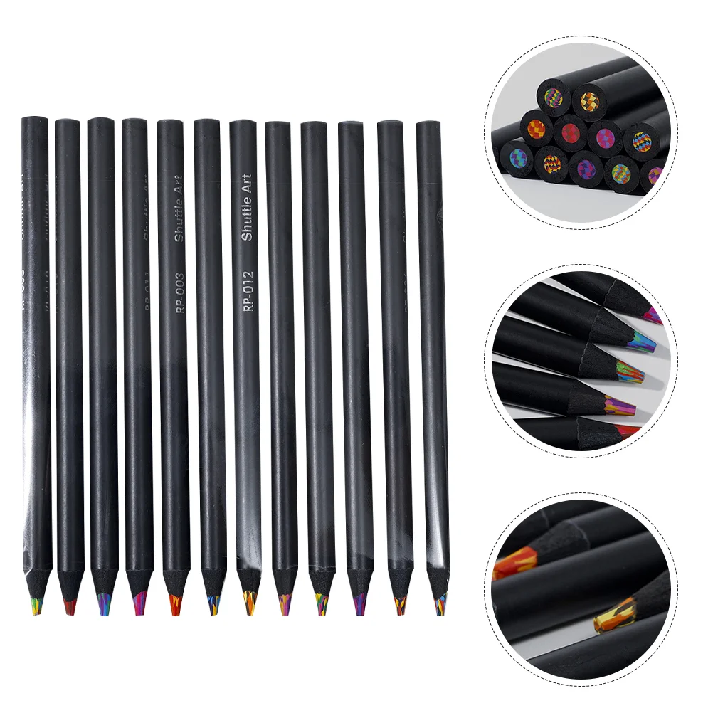 

Rainbow Pencil Colored Pencils for Artists Drawing Sketch Painting Portable Bulk