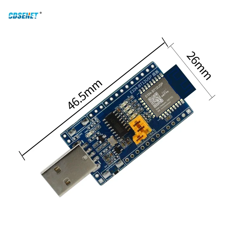 2.4GHz GFSK SigMesh USB Test Board 10dBm CDSENET E104-BT12USP-TB Development Board for Blue-tooth Wireless Module E104-BT12USP