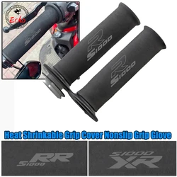 For BMW S1000R S1000XR S1000RR S1000 R S1000 XR S10000 RR 2020-2024 Motorcycle Accessories No-slip Heat Shrink Handle Grip Cover