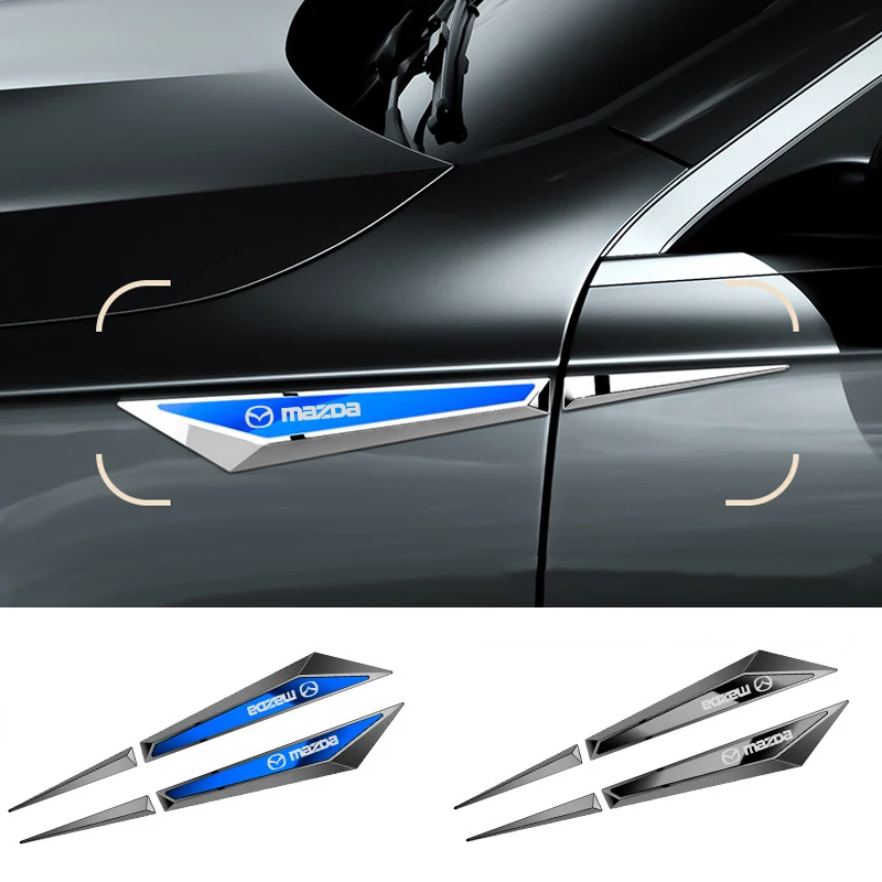 

Car Side Badge Decal Fender Sticker for Mazda 6 CX3 CX4 CX5 CX7 CX9 MX3 RX8 Atenza Axela MX5 CX30 Bumper Decoration Accessories