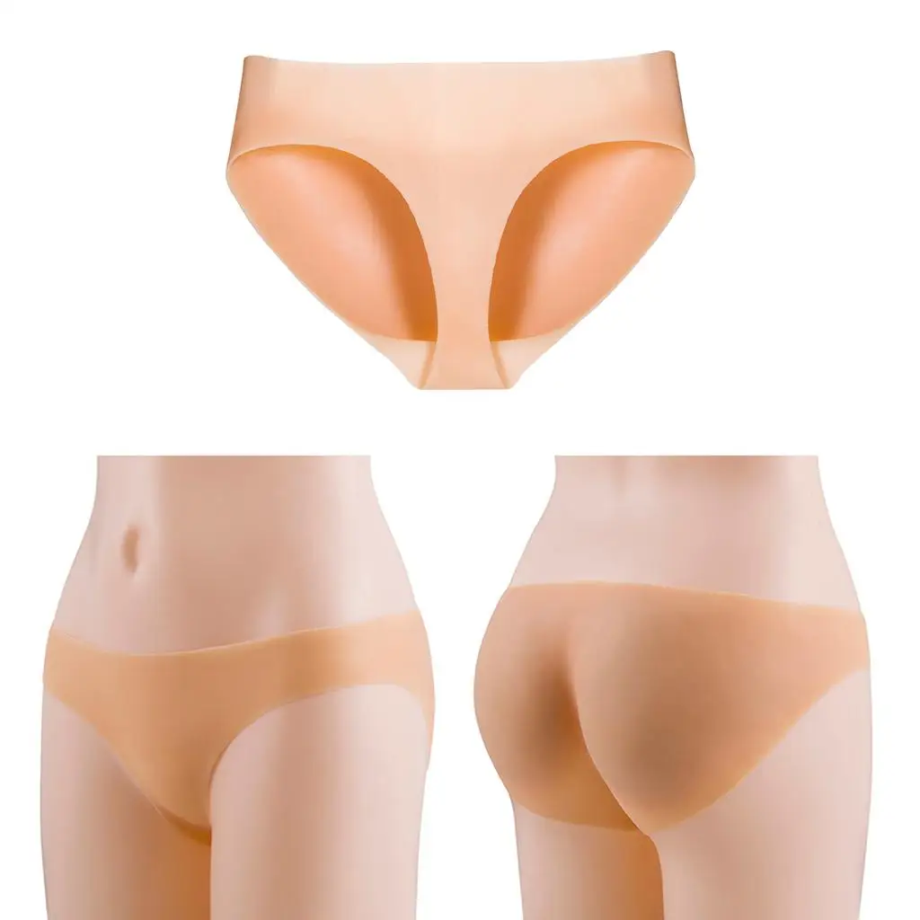 Female  Hip Full Silicone Padded Briefs Buttock Enhancer Body Shaper Panty