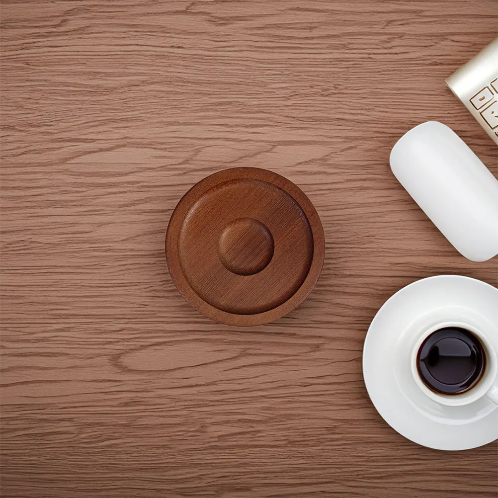 

Вращающийся деревянный набор подставок для напитков, вращающаяся основа, противоскользящая поверхность, идеально подходит для виски, вина, пива, кружки, журнальный столик, домашний бар