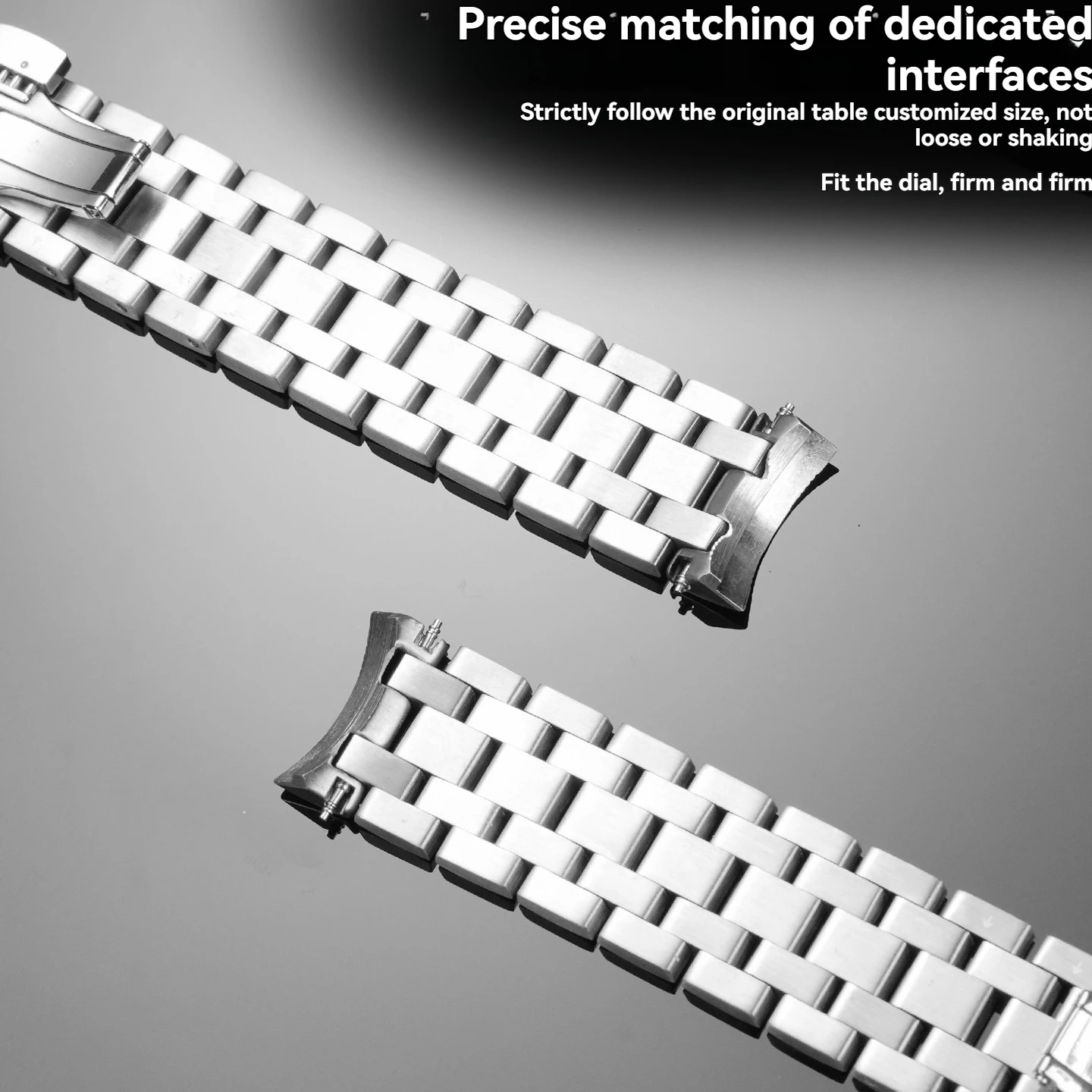 لتيسو T065 1853 T065430A 19 مللي متر سوار ساعة من الفولاذ المقاوم للصدأ حزام سوار-فضي/ذهبي استبدال المعادن الصلبة للرجال