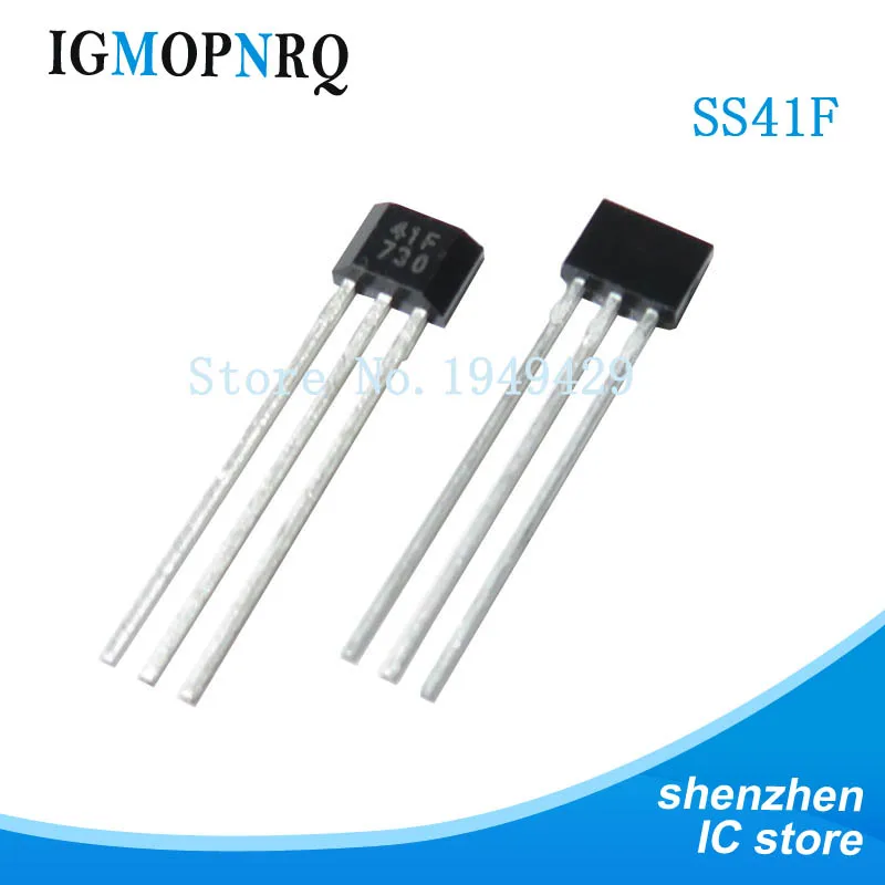 10pcs SS40AF SS41F SS495A SS49E 40AF 41F 495A 49E Ehigh sensitivity Hall sensor