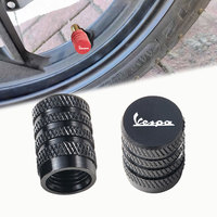 For Piaggio Vespa Primavera 150 SPRINT LXV 125 125 200 Metal  2PCS Motorcycle Wheel Tire Valve Caps