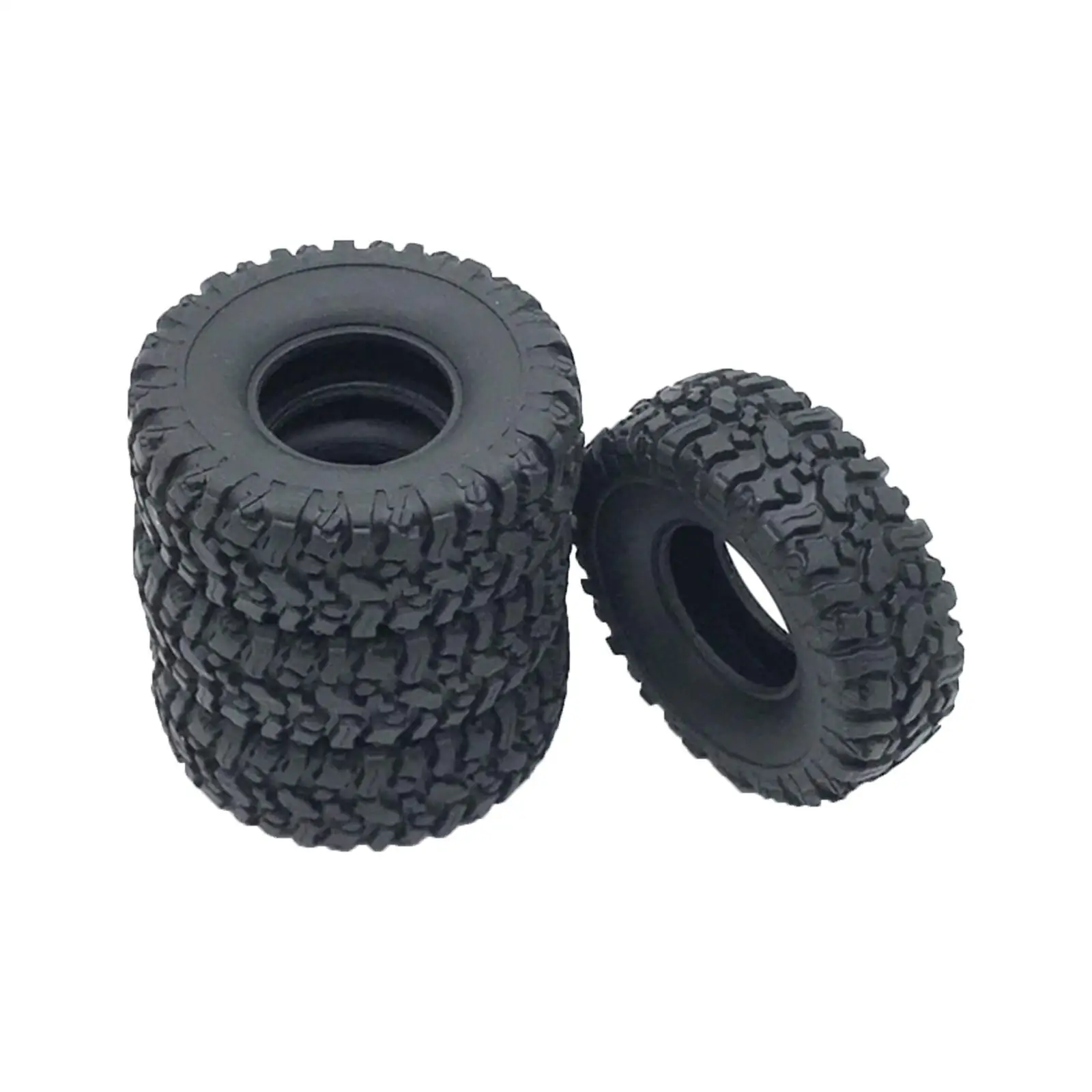 4x 66mm Upgrade Tires for WPL B-1 B24 1:16 RC Car Truck Vehicle