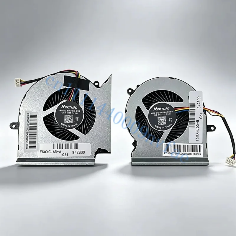 Laptop CPU GPU Cooling Fan for MSI GL65 GE65 GP65 WE65 Raider PABD07012SH 1.0A 5VDC N425 PAAD06015SL 0.55A 5VDC N426 0.2