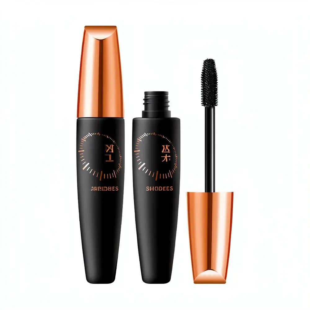 For SHEDOES Waterproof Mascara Black Smudge Proof Long Lasting Curling Lengthening Volume Eye Makeup Beauty Kit