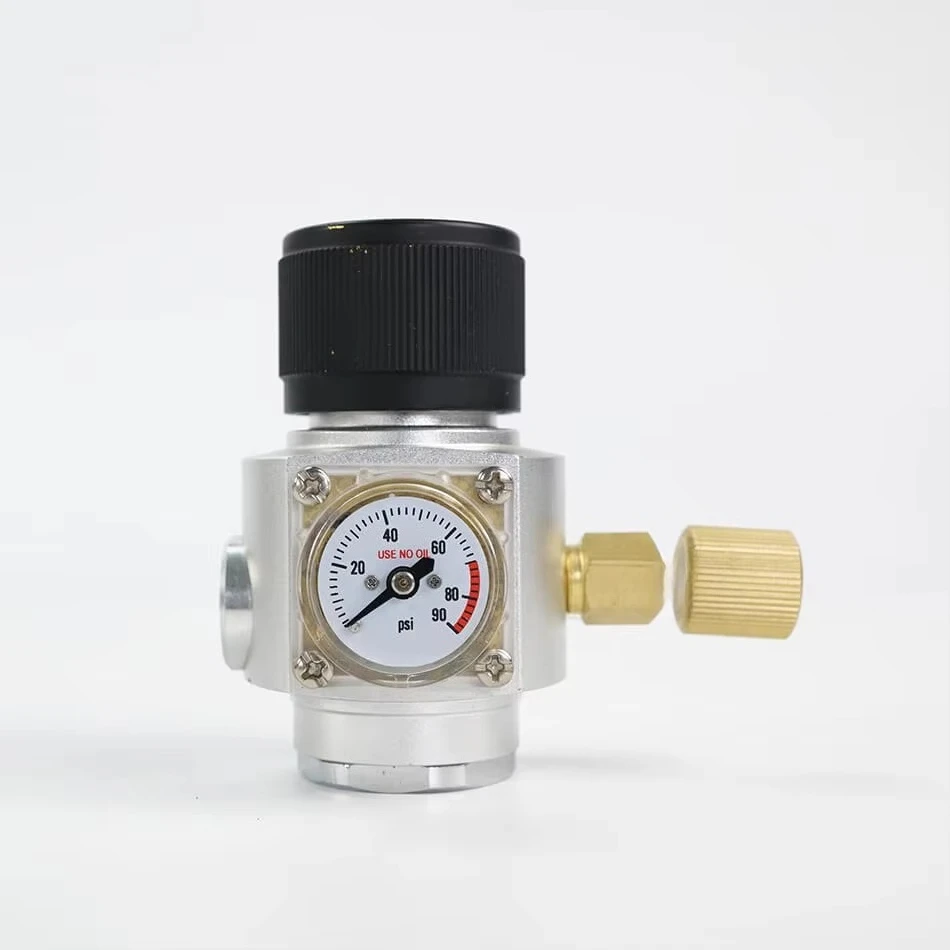 Home Brew Regulator Compact CO2 Injector,0-90psi