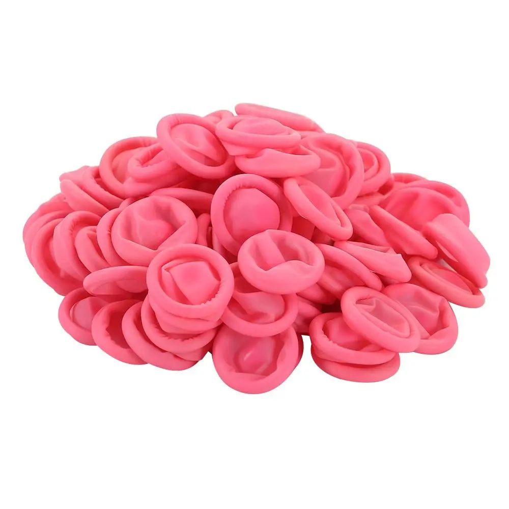 100/300PCS Anti-static Latex Disposable Fingertips Protector Gloves Rubber Gloves Finger Cots Finger Cover