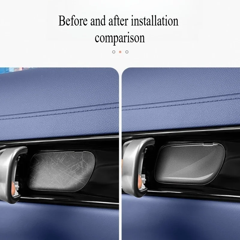 Car Inner Door Handle Glue Drop Protective Sticker Interior Door Pull Decor Anti-Scratch Accessories Tools for Geely Galaxy E5