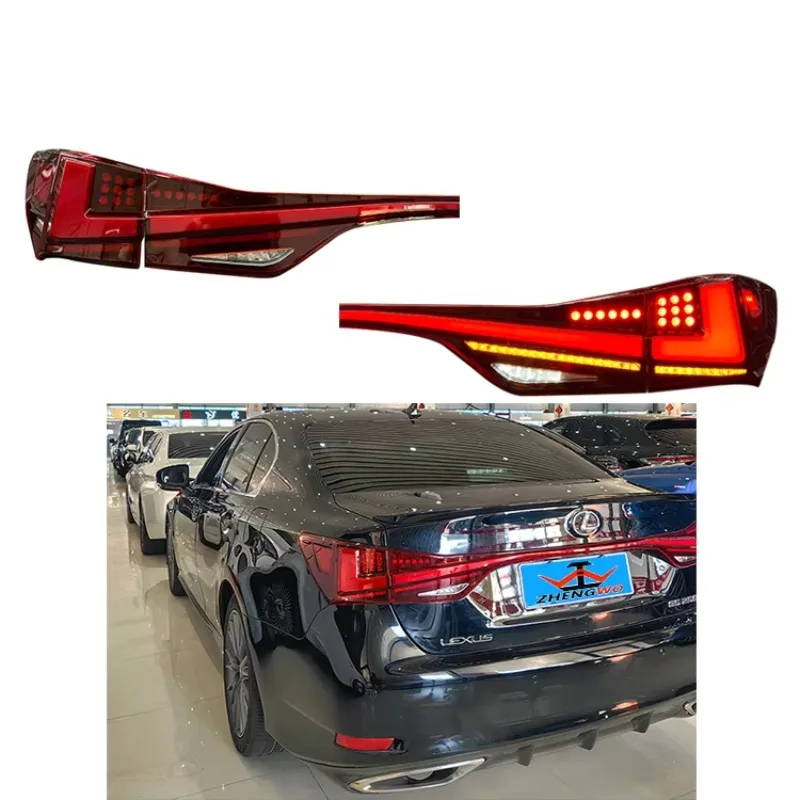 

Zhengwo Modified Car Accessories Led Tail Lights For Lexus GS 2012-2023 Sequential Indicator Back Light Trunk Lamp Plug And Play