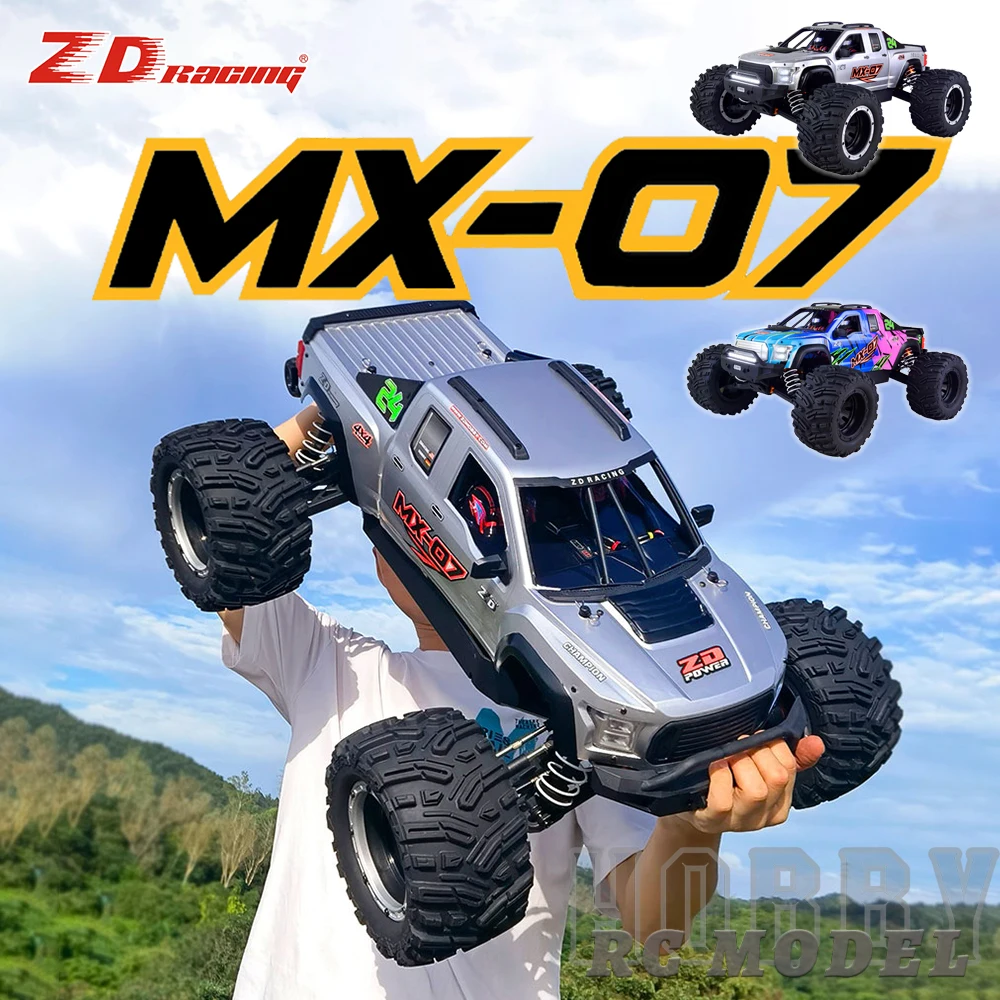 ZD Racing MX07 4WD 1/7 RC Eléctrico Brushless: La Mejor Buggy de 7 RC para Adultos y Niños