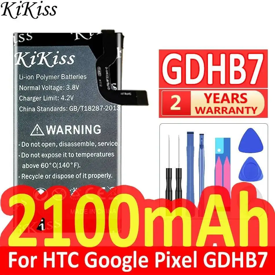 2100Mah For Htc Google Pixel GDHB7 High Capacity Reliable Power Mobile Phone Battery
