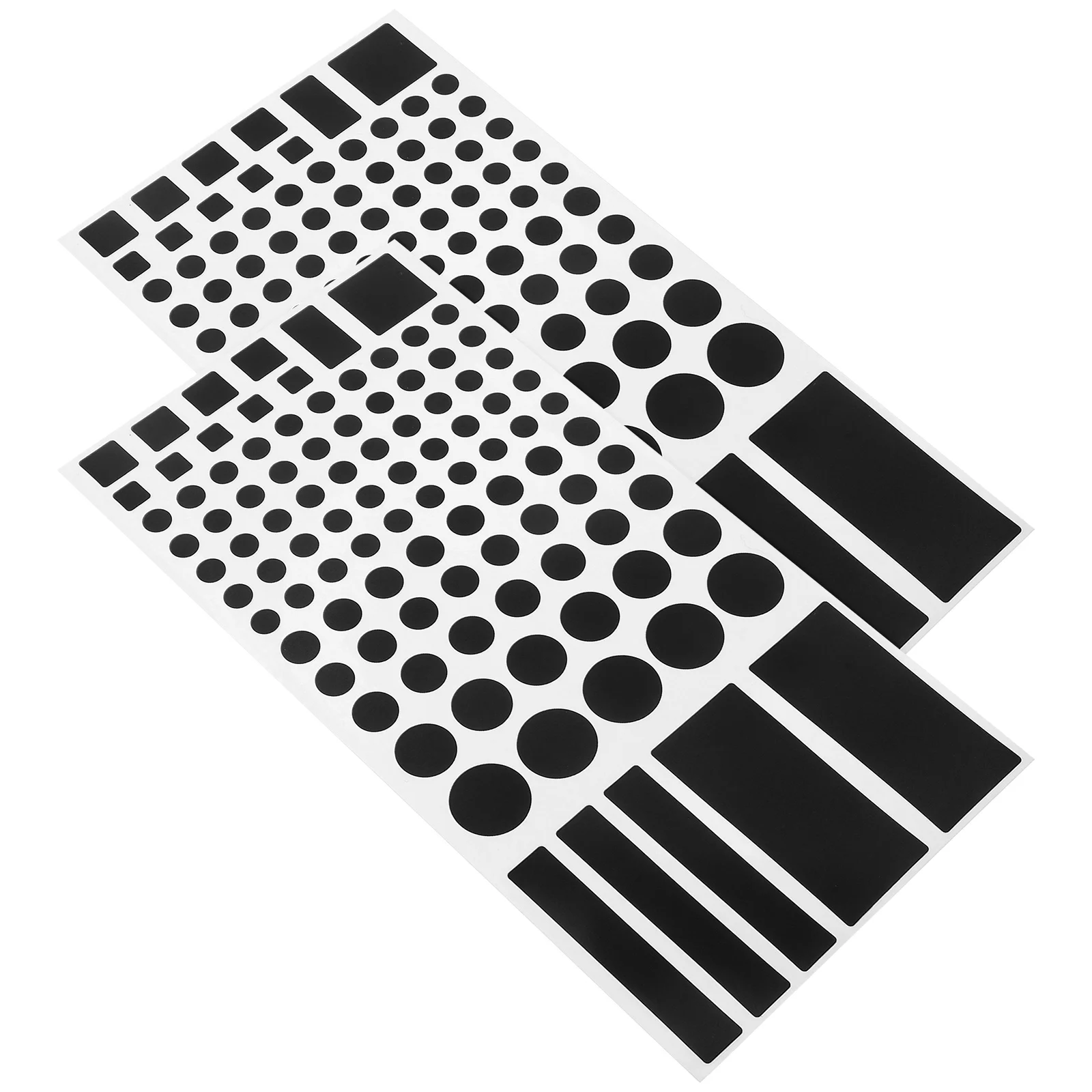 

2 Sheets Blackout Stickers 50%~80% Light Light Blocking Blockers Dimming Sheets PVC Material Car Exterior Protection