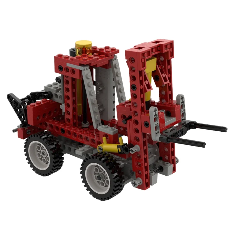 205pcs MOC C Model Forklift Technical Building Blocks Construction Toy Christmas Gifts DIY Creative Idea Education Assemble
