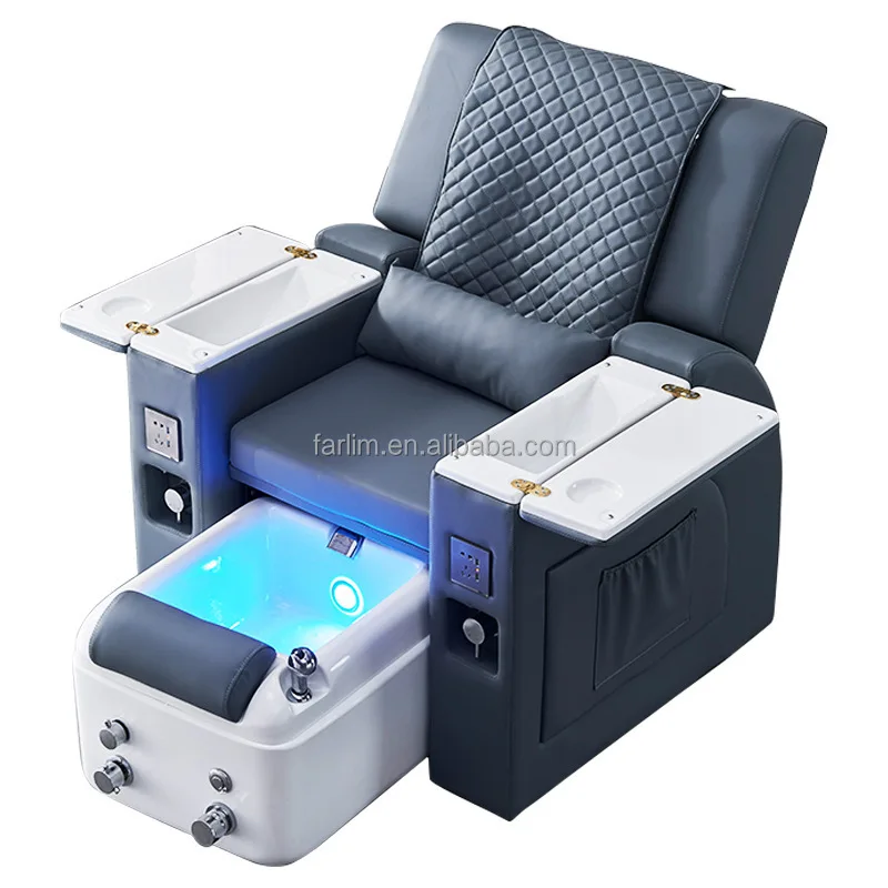 

Luxury Modern Electric Massage Royal Pedicure Salon Spa Chair Pedicure Chair Reclining Foot Bath Foot Relax Beauty Machine