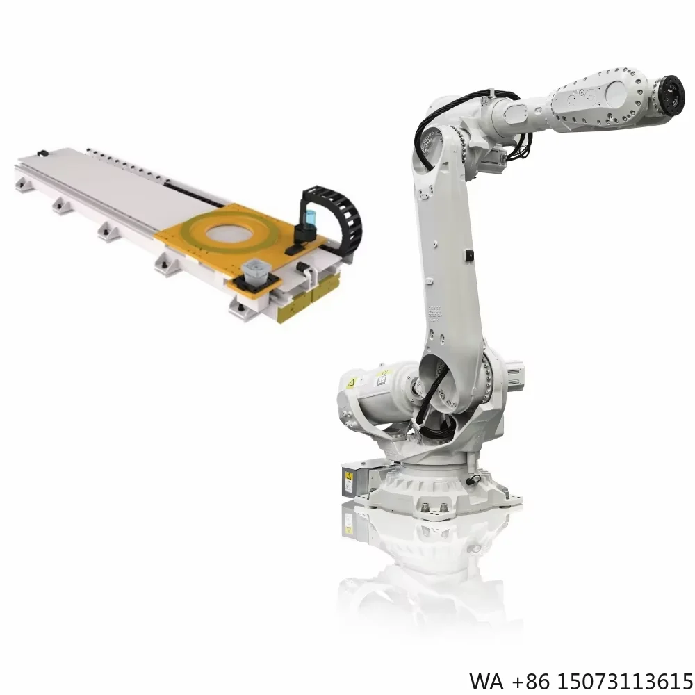 6-Axis Industrial Robot Compatible with Linear Track for Material Handling, Palletizing, and Welding