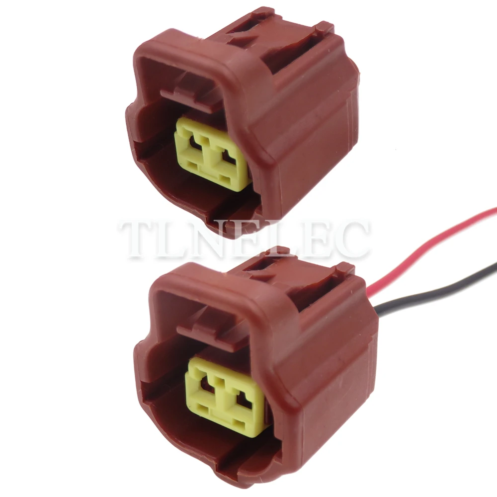 2 Pin Way Auto Water Temperatuur Sensor Verzegelde Waterdichte Socket Met Draden Auto Kabelboom Connectors