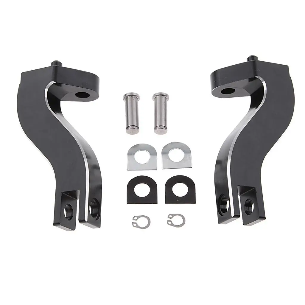 

Motorcycle Passenger Foot Peg Bracket Kit High Performance Rear Mounting Support for Touring Road Glide 1993-UP