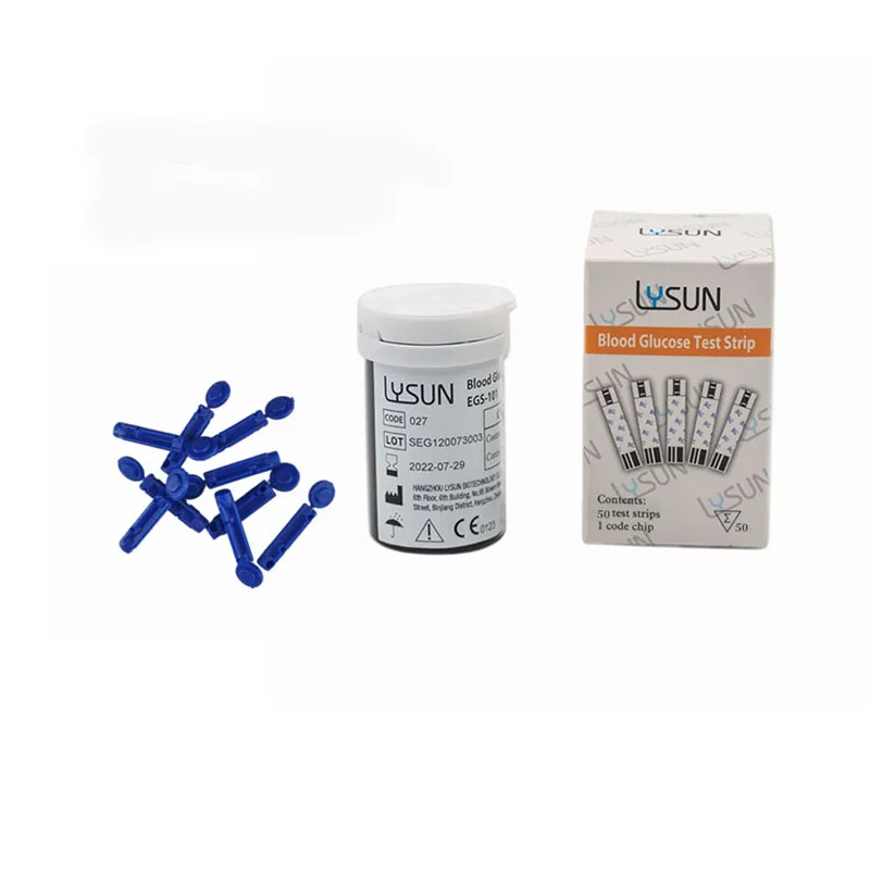 (50/100/200 шт., тест-полоски и Ланцеты для глюкометра