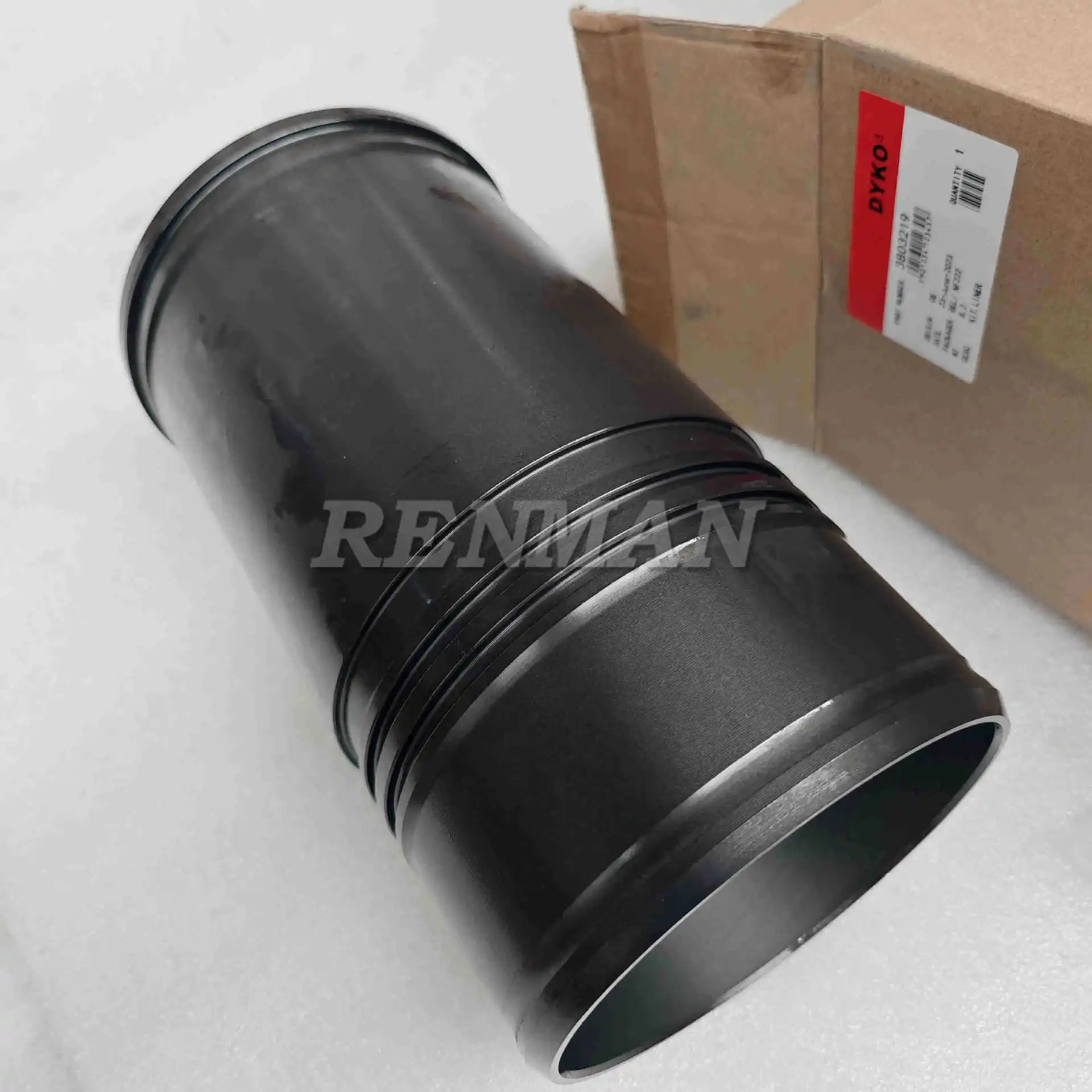 

Applicable to Chongqing Cummins N14 engine construction machinery marine cylinder liner 3065405 cylinder liner 3803219