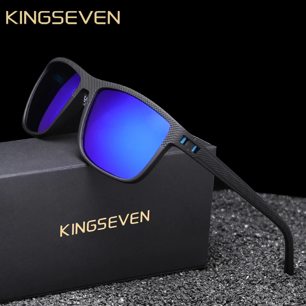 KINGSEVEN Trendy Sport Polarisierte Sonnenbrille Männer Frauen Anti-UV400 Schutzbrille Outdoor Brillen 3