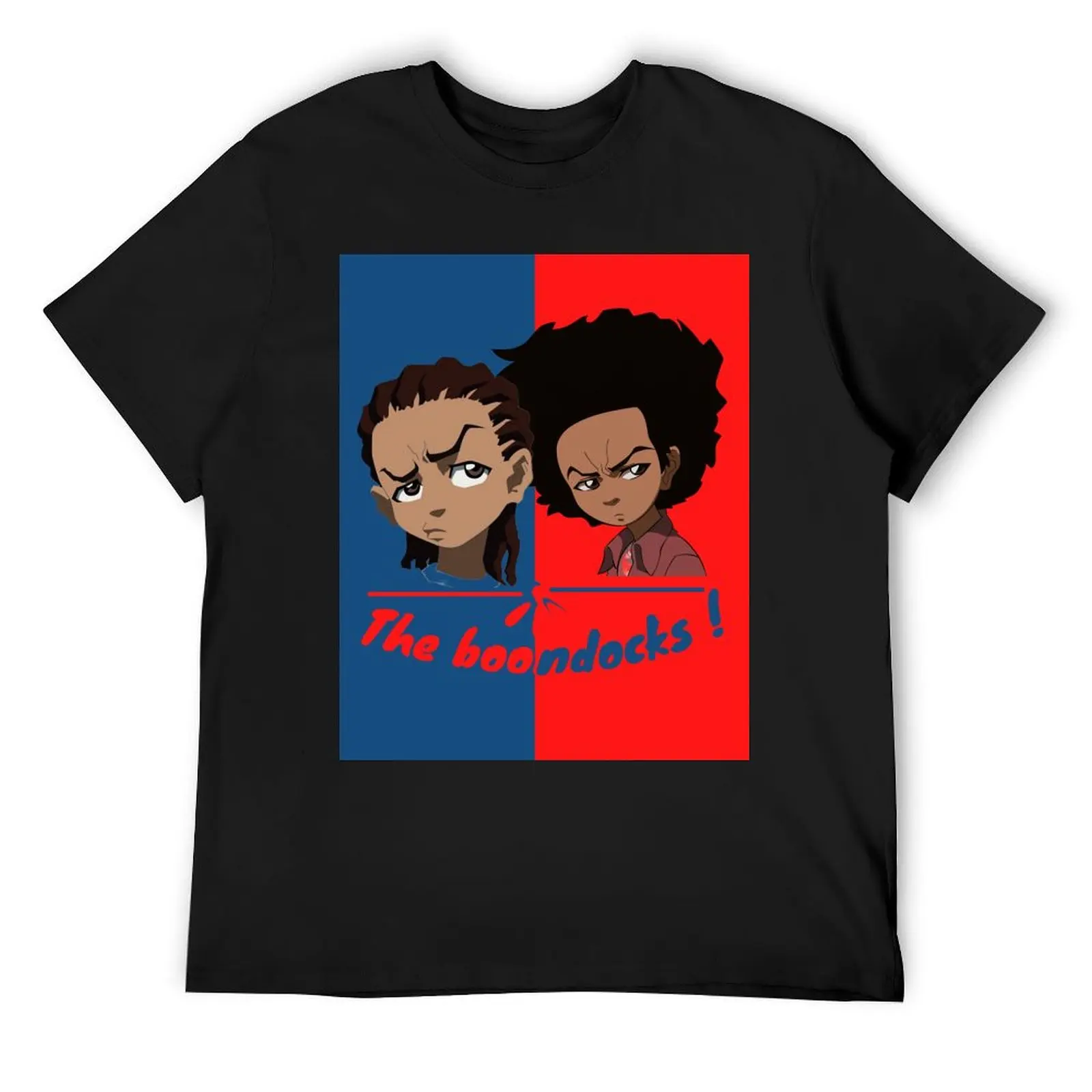 

the boondocks huey riley freeman dessin men anime usa Black lives matter women pride africa kids american meme fun T-Shirt