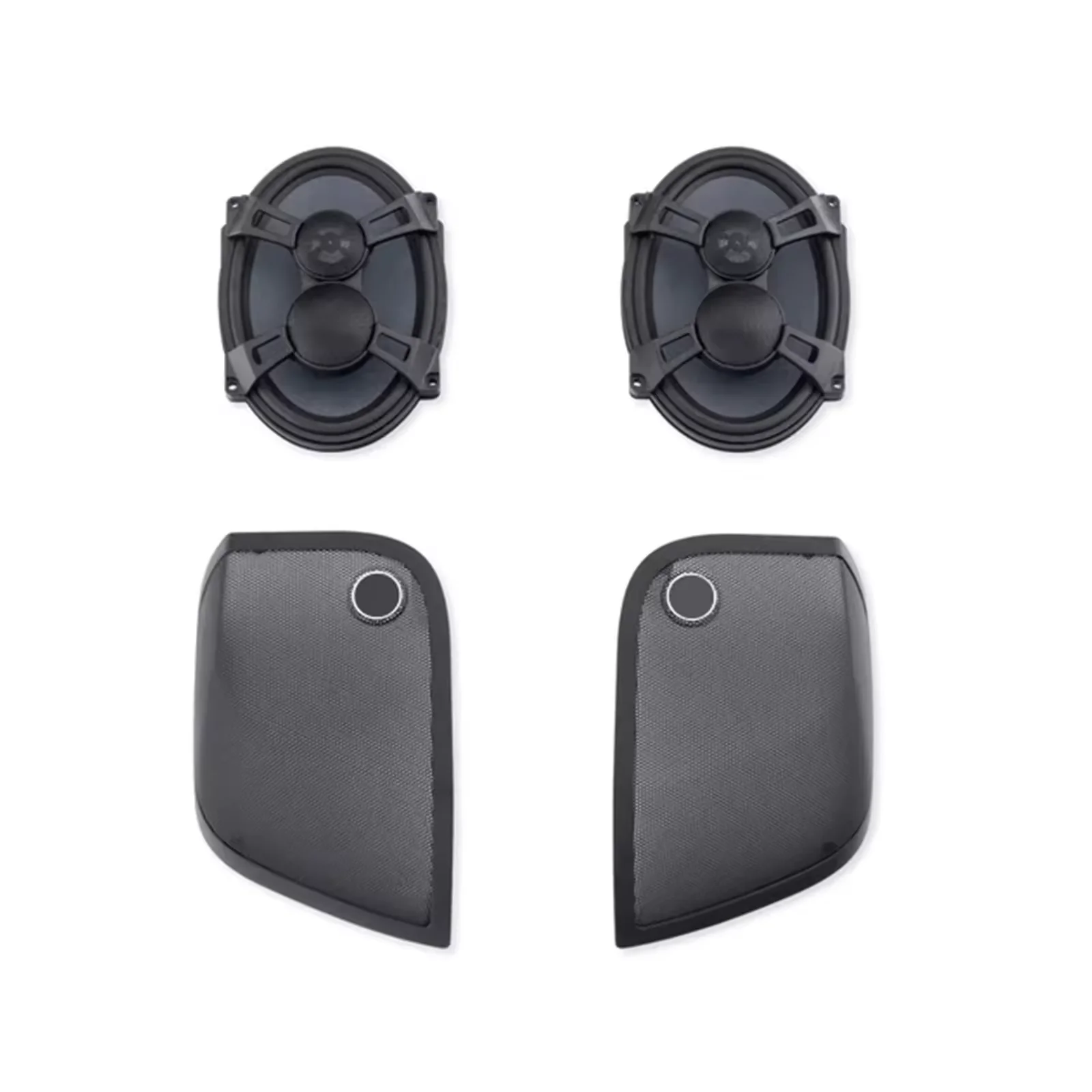 Audio Stage II DIY Saddlebag Speaker Kit สําหรับชุดอุปกรณ์เสริมรถจักรยานยนต์