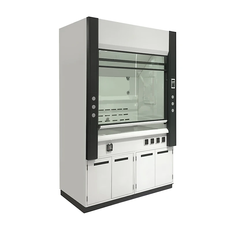 Modern Style Stainless Steel Fume Hood For Chemical Laboratories For Schools And Hospitals With Cupboard Exhaust Fan-Wholesale