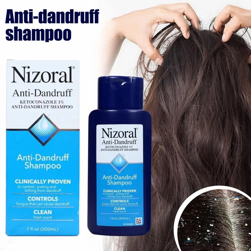 NizChev- Shampooing antipelliculaire, 7 FlOz, sans silicone, contrôle de l'huile, anti-chute de cheveux pour femmes et hommes, 200ml, nouveau, 2024