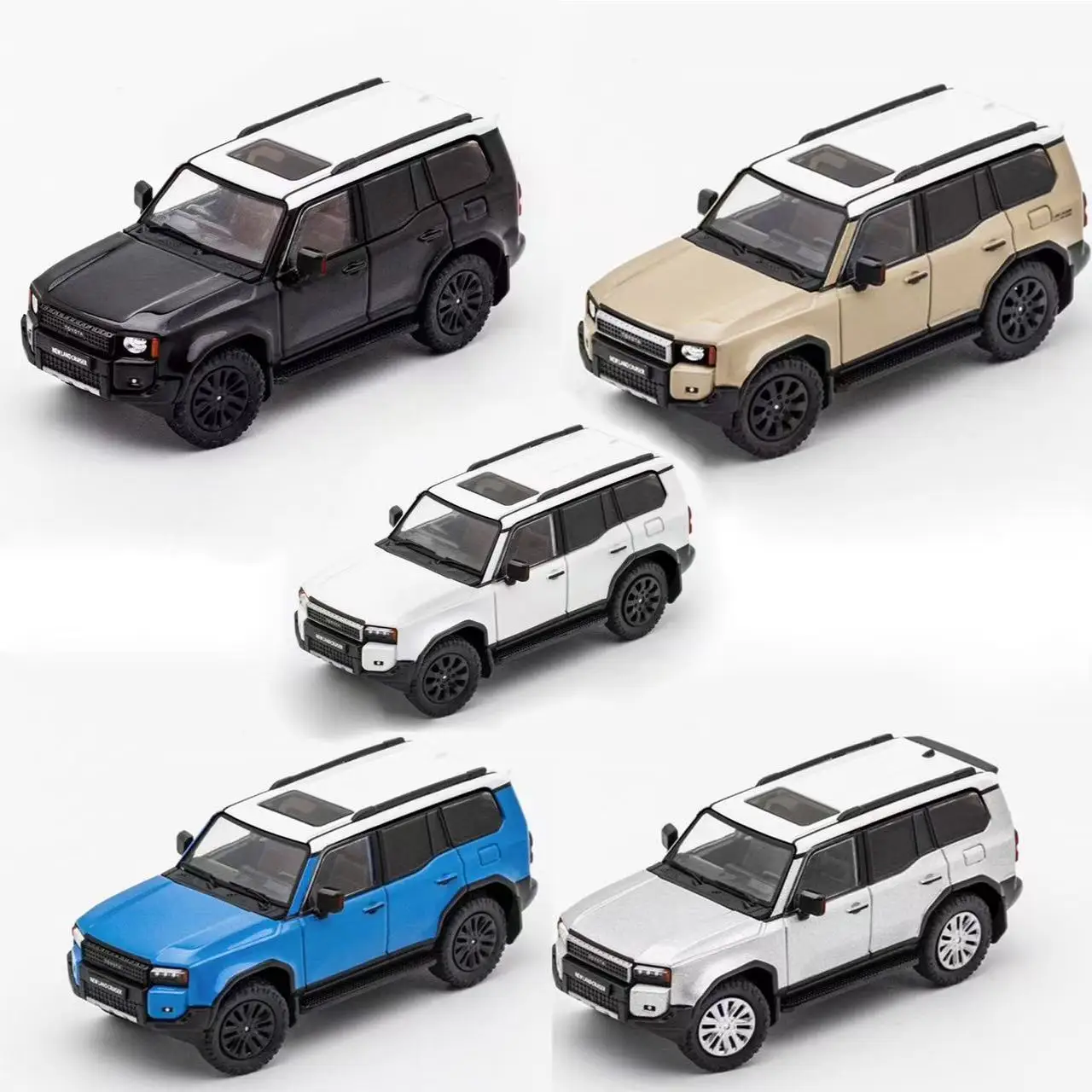 

In-stock GCD 1:64 Land Cruiser Prado LC250 off-road vehicle alloy model
