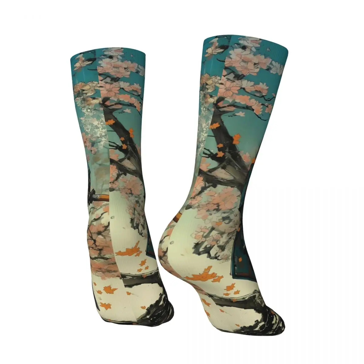 Warrior Animal Socks Printed Men's Stockings Polyester
