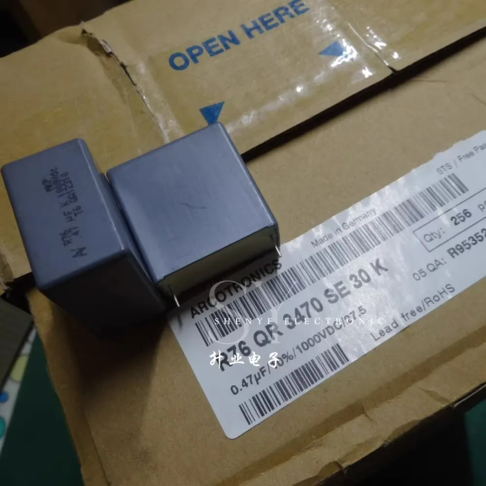 

AV R76 MKP 0.47uf/1000V 470nf u47 474 new 28mm film capacitor R76QR3470SE30K