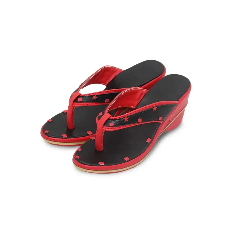 2025 RealCos Nina Kosaka Halloween Carnival Boots PU Leather Shoes Vtuber Cosplay Props Custom Made view 5
