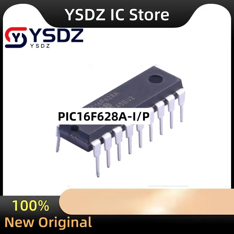 5PCS~50PCS PIC16F628A-I/P DIP18 Microcontroller Original New in Stock 16F628A 16F628AIP for Electronics Projects