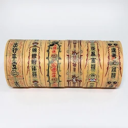 Creative Fishing Rod Rune Paper Tape Tear Seal Decorative Tape Cane Sticker DIY Crafts Washi Tapes Gift Wrapping Journal Vintage