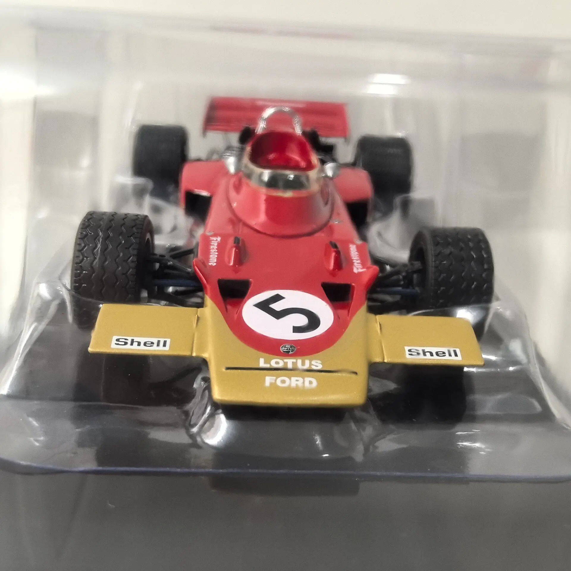 Diecast IXO 1/24 Scale LOTUS 72C #5 1970 F1 37 Formula Racing Car Alloy Car Model view 4