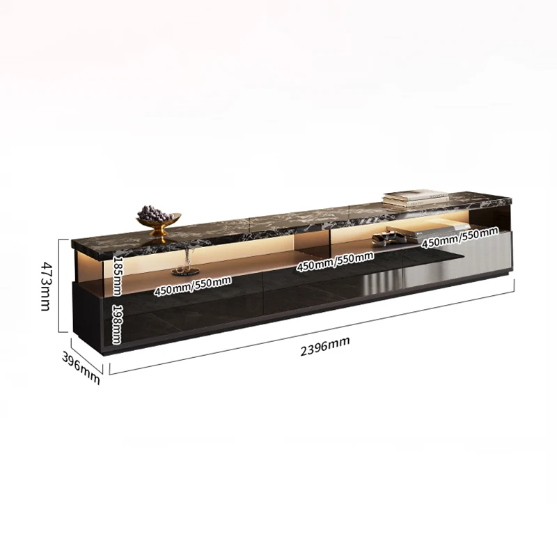 Storage Modern Tv Brackets Italian Minimalist Space Saving Vintage Tv Stands Elegant Luxury Rtv Cabinet Living Room Furniture