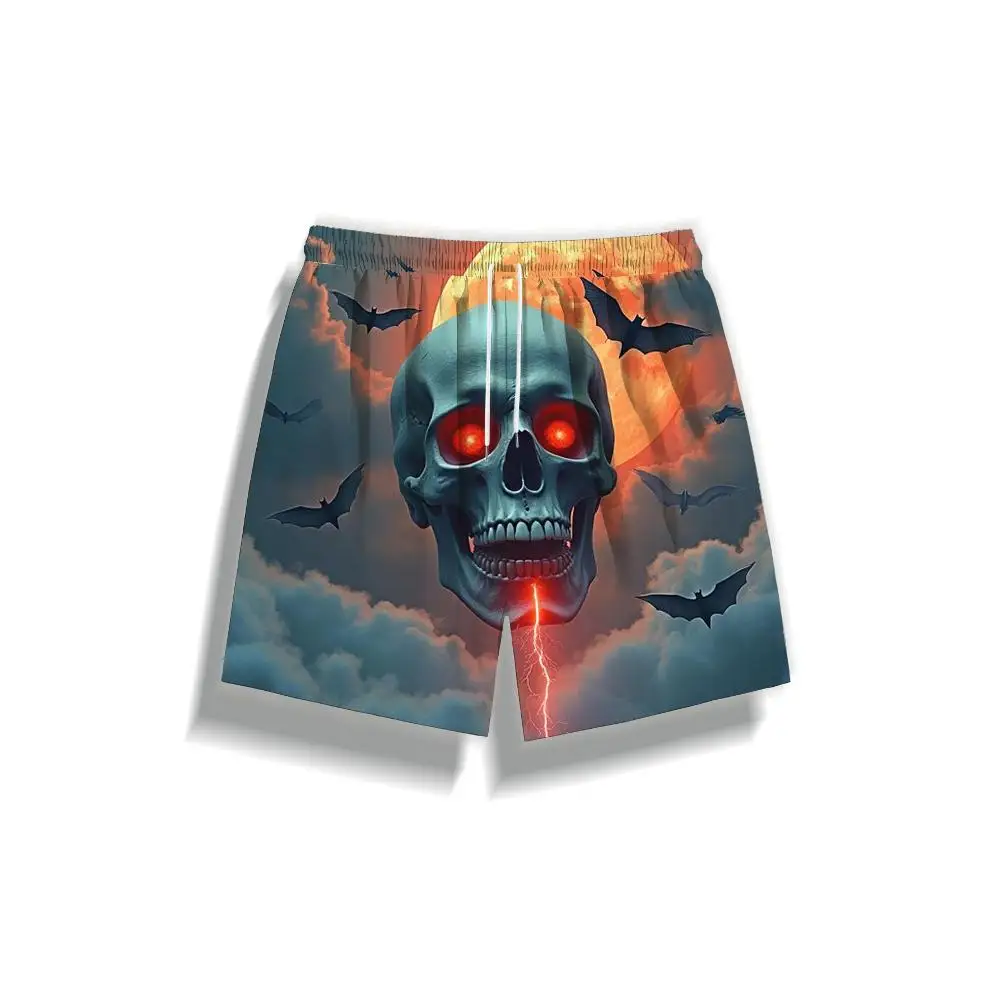 

1pcs Men's Short swim trunks2026 Summer 3D Printed Short sleeve Breathable Quick drying Pants Polyester running Men trousers