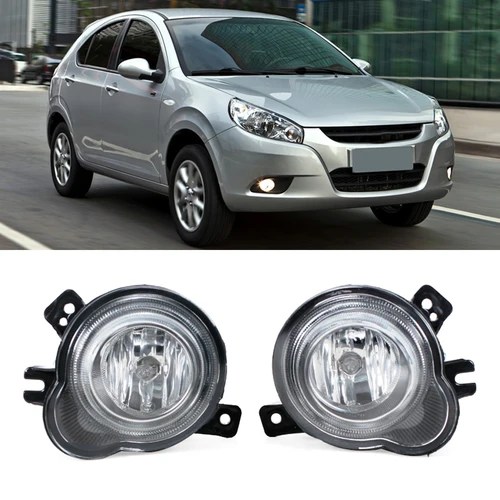 Imagen 1 del producto Luz antiniebla del parachoques delantero del coche lámpara antiniebla para JAC J3 4116100 U80010 4116200 U8010 Accesorios de estilo de coche