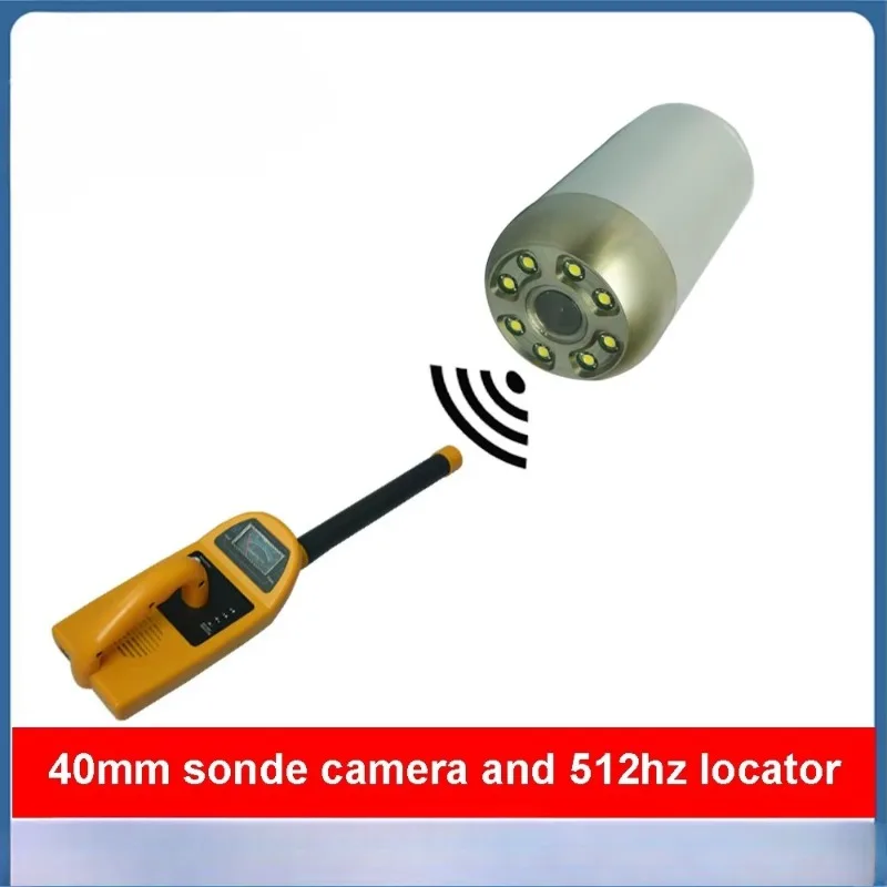 Spare Parts 40mm Self Leveling Image Sewer Camera Head with 512hz Transmitter Optional Milwaukee