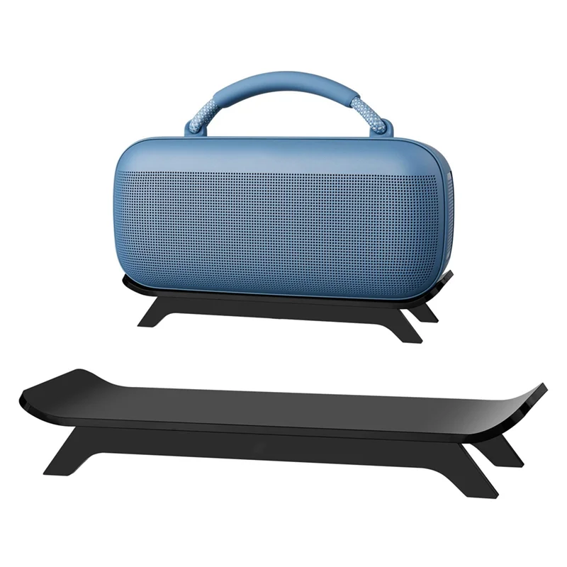 A19E-Desktop Stand For Bose Soundlink Max Portable Speaker, Acrylic Speaker Holder Display Shelf Anti-Slip Base Mount