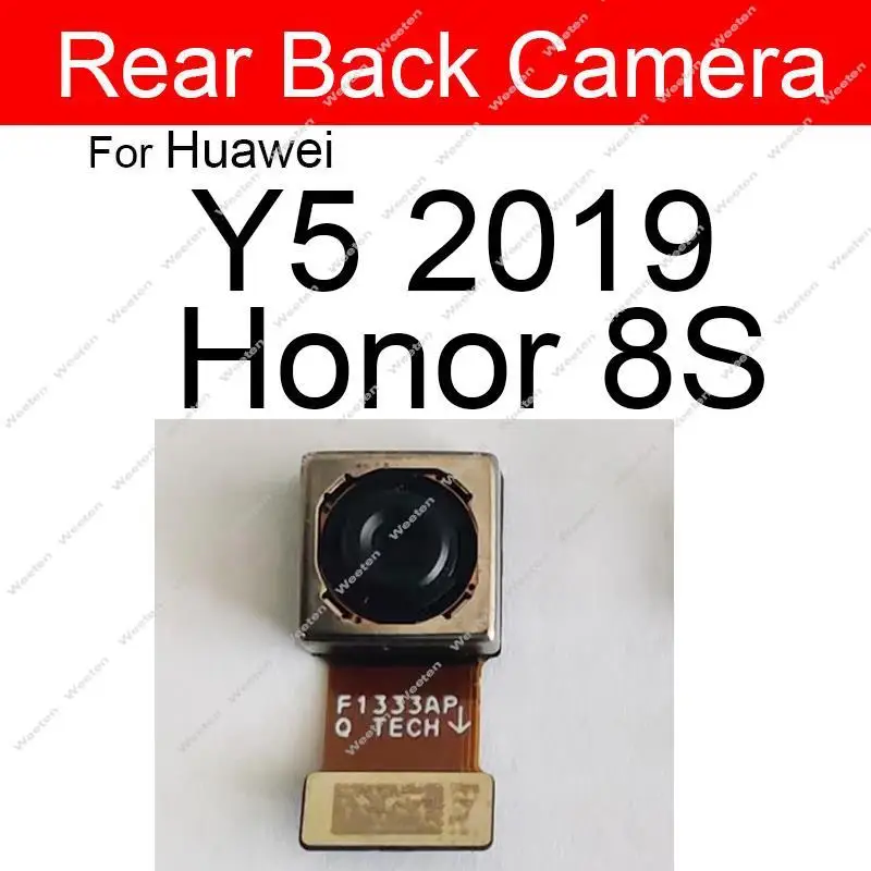 Rear Front Camera For Huawei GR5 Y5 II2 III3 2017 2019 Y5 Prime 2018 Y5 Lite 2019 8S Front Back Main Camera Flex Cable Parts image 6